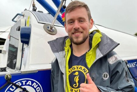 Matt with Mustang Survival_cropped